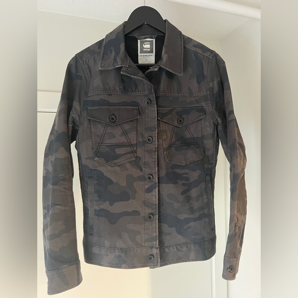 G-Star Raw Camo Jacket Men’s Medium - Picture 1 of 3
